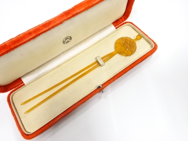 アンティーク着物 ] - 櫛・簪 アンティーク 本鼈甲 透かし 簪 | 宗 sou